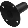 OMNITRONIC flangia di montaggio per supporto altoparlante 35 mm, acciaio, nero, incassata (6000450N)