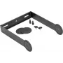 OMNITRONIC staffa orientabile per diffusori PAS-210/210A MK4 supporto a parete, acciaio, nero, portata 10 kg 11039573