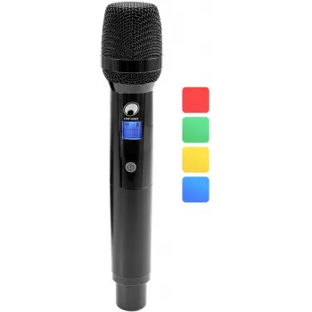 OMNITRONIC UHF-600 microfono wireless a mano 823-832/863-865 MHz 13063606