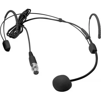 OMNITRONIC UHF-600 microfono a condensatore con archetto, nero 13063610