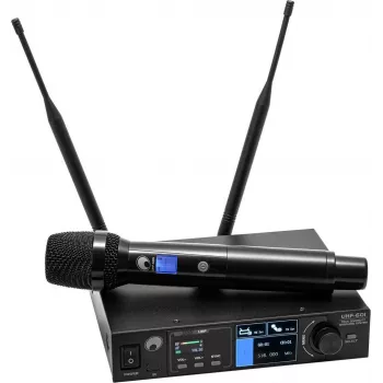 OMNITRONIC UHF-601 sistema microfonico wireless UHF a canale singolo 520-554 MHz 13063601