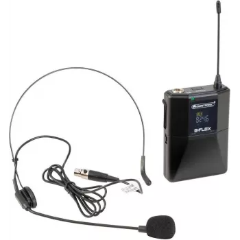 OMNITRONIC UHF E-FLEX trasmettitore tascabile 823-832/863-865 MHz (13063374)