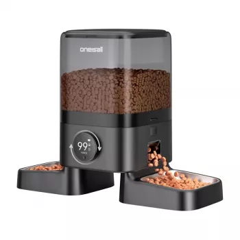 Oneisall PF10 distributore automatico di cibo intelligente doppio 5L