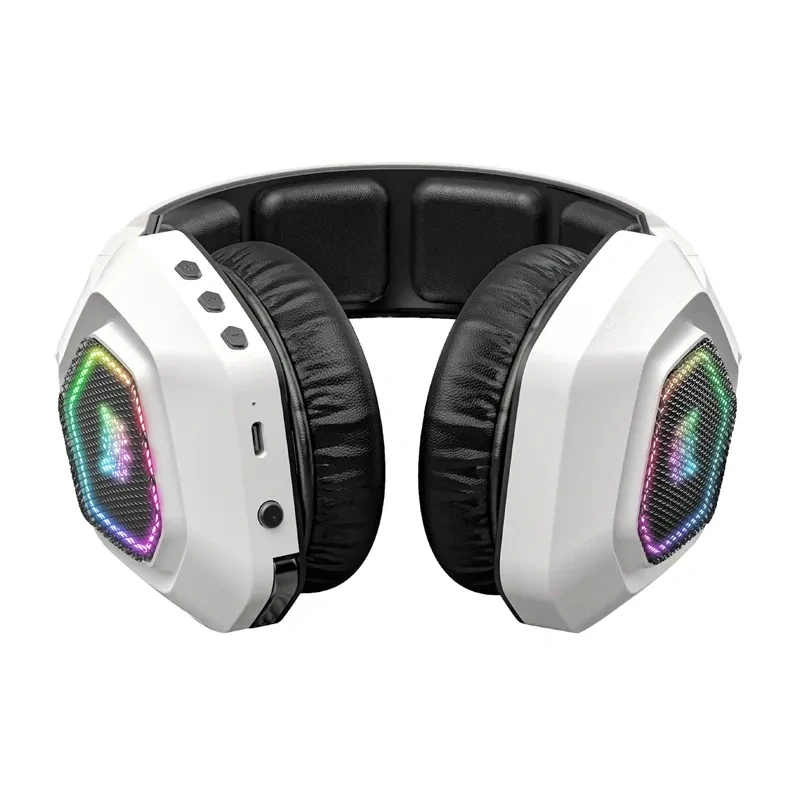 ONIKUMA B100 cuffie gaming con filo e microfono, bianco