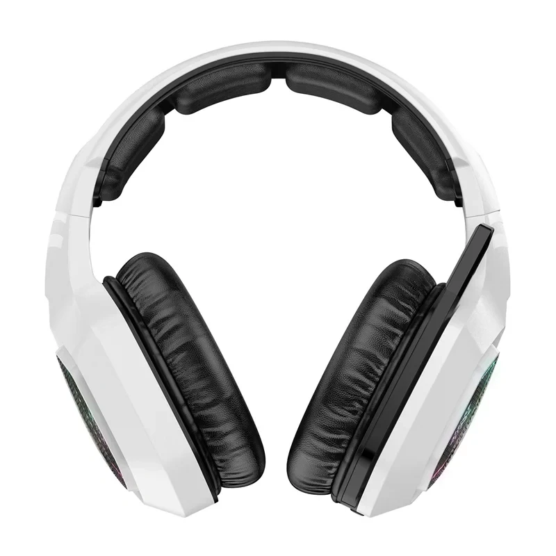 ONIKUMA B100 cuffie gaming con filo e microfono, bianco