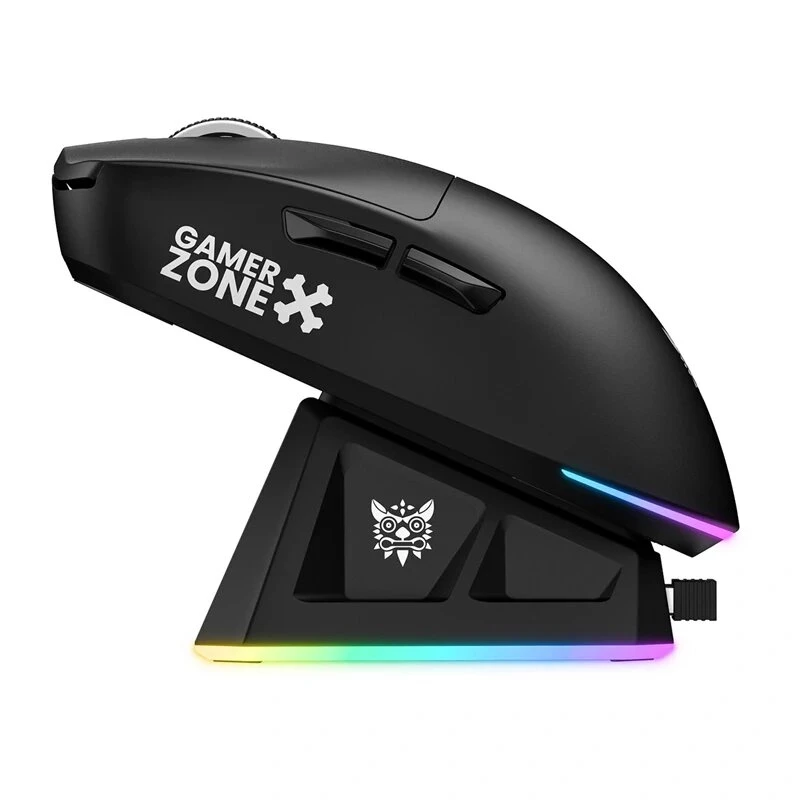 ONIKUMA DM07 mouse da gaming RGB nero 6400 DPI con filo ottico 7 tasti
