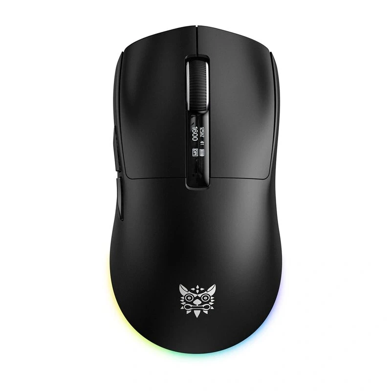 ONIKUMA DM07 mouse da gaming RGB nero 6400 DPI con filo ottico 7 tasti