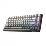 ONIKUMA G83 Tastiera da gaming (nero) - Retroilluminazione RGB meccanica, tastiera USB cablata full-size con switch blu