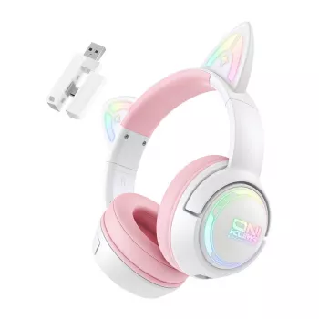 ONIKUMA GT838 cuffie gaming rosa