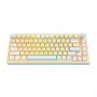 ONIKUMA MT707 Tastiera da gaming (giallo) - Meccanica, switch Outemu Blue, retroilluminazione RGB, formato completo, USB cablata
