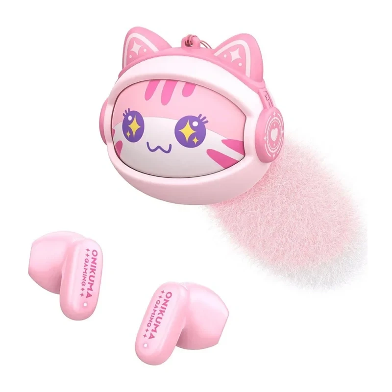 ONIKUMA TX603 Cuffie Bluetooth TWS rosa