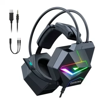 ONIKUMA X20 cuffie gaming (nero)