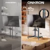 ONKRON TS1571-G Supporto TV mobile da 32-75 pollici, grafite