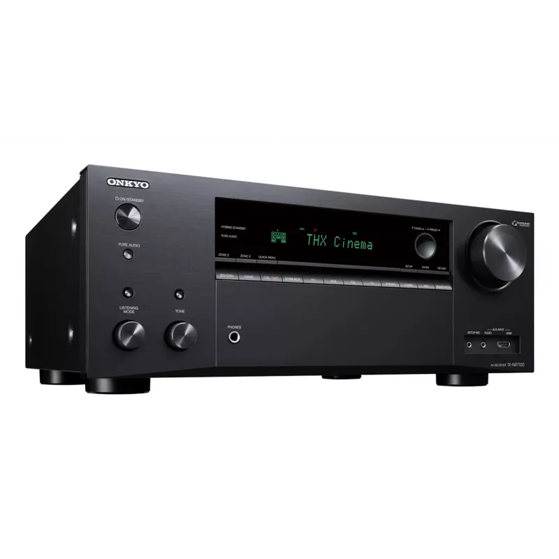 Onkyo TX-NR7100M2 ricevitore AV di rete 9.2 8K THX Wi-Fi Bluetooth Atmos certificato Sonos, nero