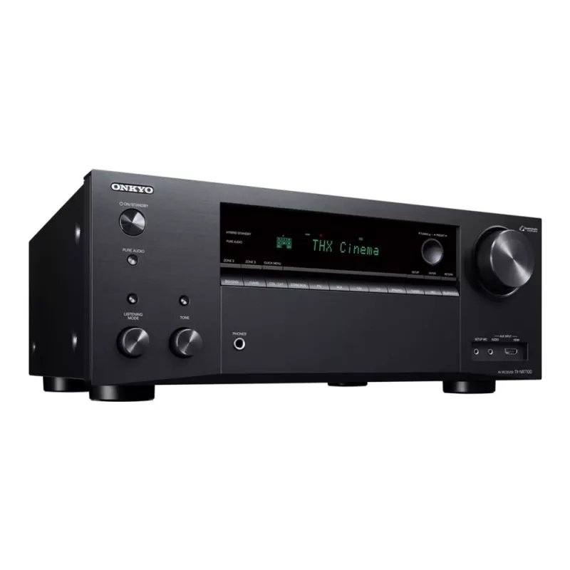 Onkyo TX-NR7100M2 ricevitore AV di rete 9.2 8K THX Wi-Fi Bluetooth Atmos certificato Sonos, nero