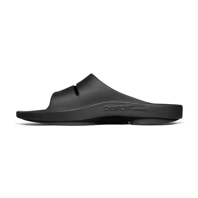 OOFOS OOahh Ciabatte slide - Black/Black - EU 46
