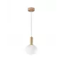 Opalla Lampada a sospensione 30W E27 30cm vetro opale