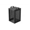 Open Rack 10 9U 280x300 nero montaggio a parete telaio aperto