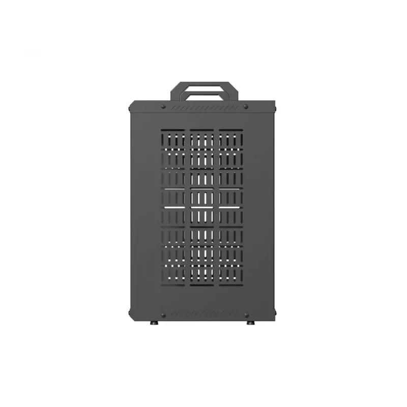Open Rack 10 9U 280x300 nero montaggio a parete telaio aperto