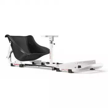 Oplite 104318 Racing Cockpit – chassis sim-racing con supporti volante e pedali regolabili