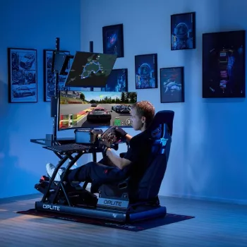 Oplite Cockpit Chassis R8 Fury Nero Retail spedizione merci