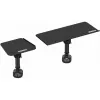 OPLite R8/S8 Cockpit Supporto per tastiera e mouse - acciaio nero, regolabile, montaggio laterale