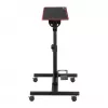 OPLITE supporto universale con rotelle per tastiera e mouse – carrello mobile per postazione di lavoro