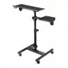 OPLITE supporto universale con rotelle per tastiera e mouse – carrello mobile per postazione di lavoro