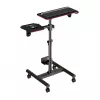 OPLITE supporto universale con rotelle per tastiera e mouse – carrello mobile per postazione di lavoro