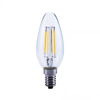 OPPLE Filament 4-40W/827 E14 Lampada LED a candela 470 lm trasparente 2700K bianco caldo