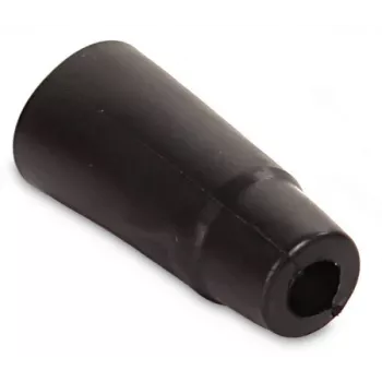 OPTICUM Cappuccio in gomma per connettore F, resistente alle intemperie, nero