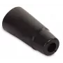 OPTICUM Cappuccio in gomma per connettore F, resistente alle intemperie, nero
