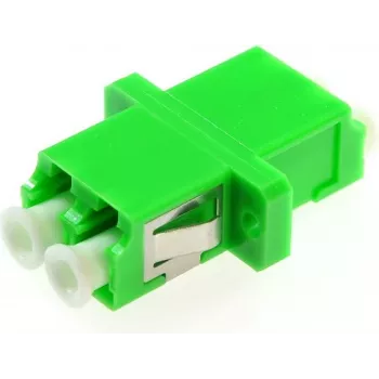 OPTIX Qoltec Adattatore fibra ottica LC/APC duplex singlemode