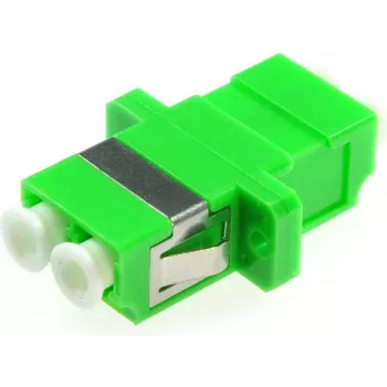 OPTIX Qoltec Adattatore fibra ottica LC/APC duplex singlemode