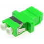 OPTIX Qoltec Adattatore fibra ottica LC/APC duplex singlemode