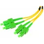 OPTIX cavo patch singlemode duplex SC/APC a SC/APC 1 m LSZH giallo