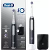 Oral-B iO White Clean spazzolino elettrico, nero/bianco con custodia da viaggio