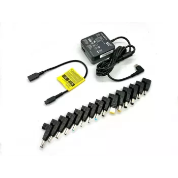 ORIGIN STORAGE Alimentatore AC universale 65W con 8 punte intercambiabili