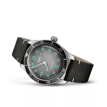 ORIS Aquis Date 40mm automatico quadrante blu bracciale in acciaio inox orologio uomo 40530752089