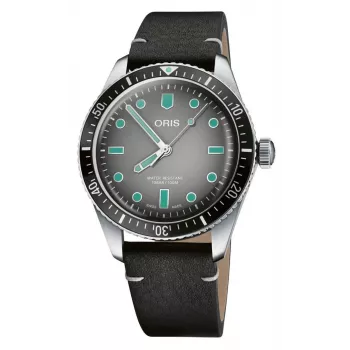 ORIS Aquis Date 40mm automatico quadrante blu bracciale in acciaio inox orologio uomo 40530752089