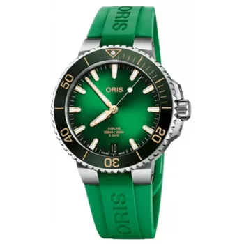 ORIS Aquis Date Calibre 400 Green Dial 41,50 mm orologio automatico uomo 41270742277FC