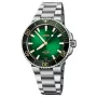 ORIS Aquis Date Calibre 400 orologio automatico da uomo 41,50 mm quadrante verde bracciale in acciaio inossidabile 41270782209PE
