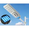 ORLLO Lampione stradale LED solare 400W con pannello 28W, sensore di movimento e telecomando, 2713LM, 6500K
