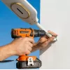 ORLLO Lampione stradale LED solare 400W con pannello 28W, sensore di movimento e telecomando, 2713LM, 6500K