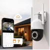 ORLLO TZ11 telecamera IP PTZ 4K 8MP con Wi-Fi e 4G LTE, Tuya Smart, pan-tilt, videosorveglianza esterna