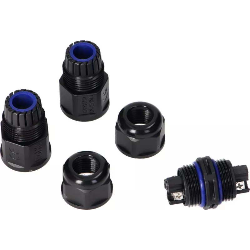 ORNO OR-AE-13601 connettore per cavi dritto IP68 3 poli 4mm² 450V/25A