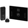 ORNO OR-DOM-BA-933/B Kit citofono audio, abitazione unifamiliare, 2 fili, tastiera, RFID, nero