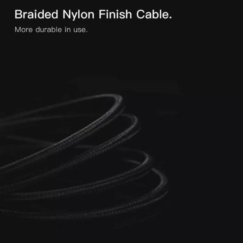 ORSEN S53 Cavo USB-C a USB-C 3A 1m Nero