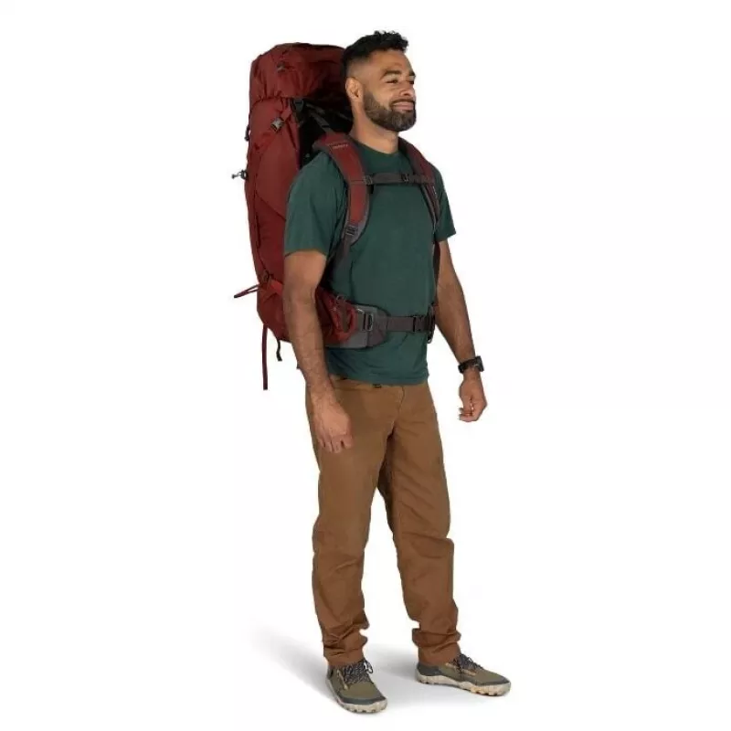Osprey Aether 65 Zaino da trekking S/M rosso granato