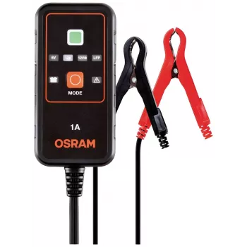 OSRAM BATTERYcharge 901 6V/12V 1A Caricabatterie automatico per batterie al piombo-acido